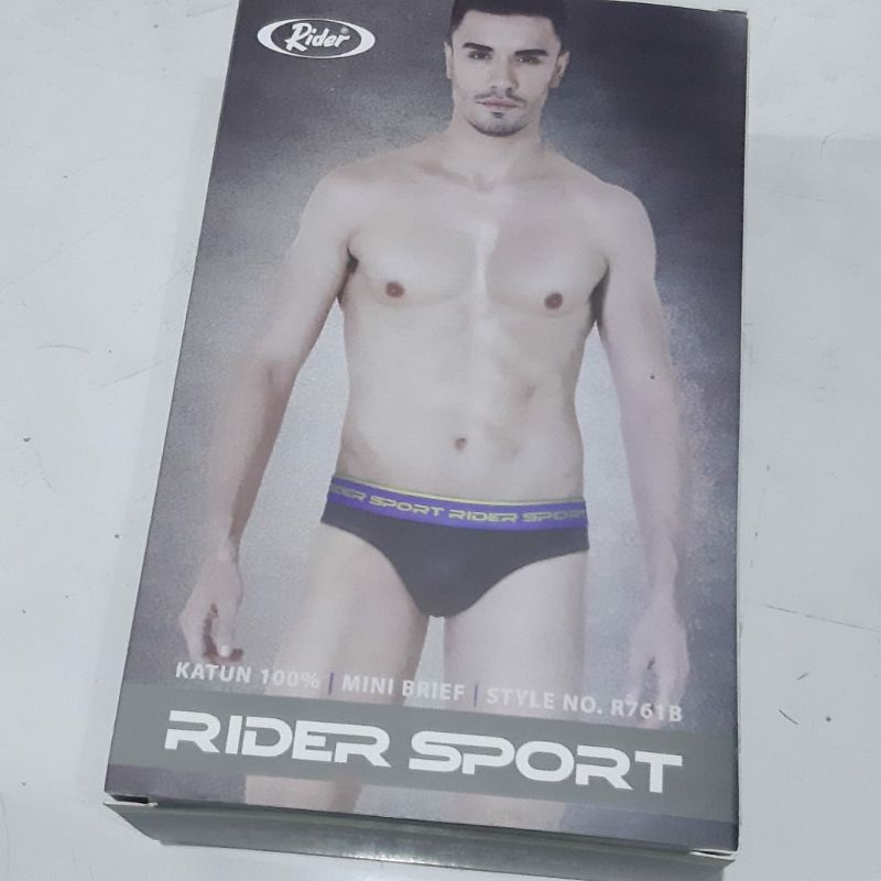 d/n,Celana dalam pria Rider Sport katun 100% R761B