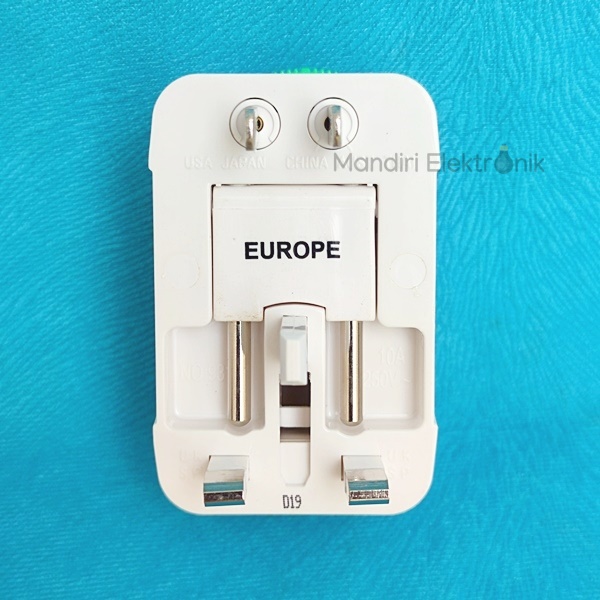 Travel Adaptor Universal Steker Serbaguna International Colokan Luar Negri Universal