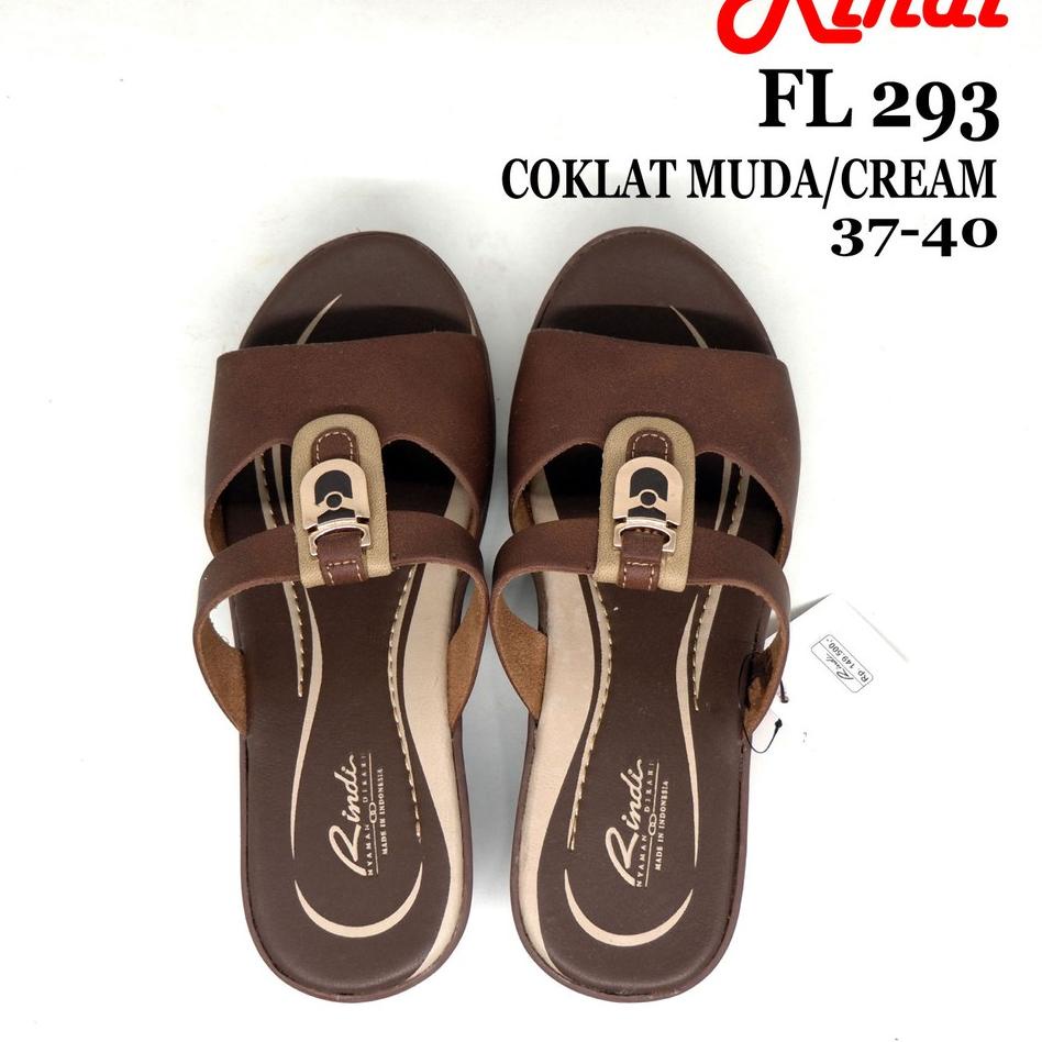 "GTO.16Ap22ᴵ" Sandal Wedges wanita - RINDI - FL 293 / FL 298 / FL 892 - Sandal casual wanita - sanda