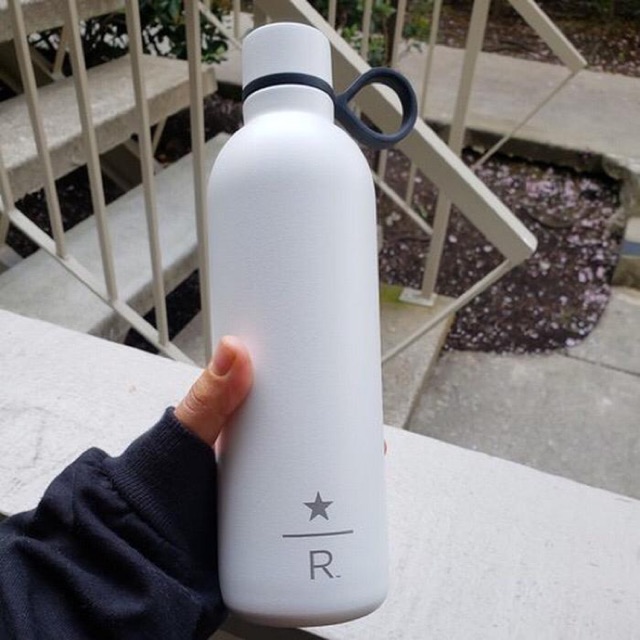 tumbler starbucks reserve white milk water bottle stainless