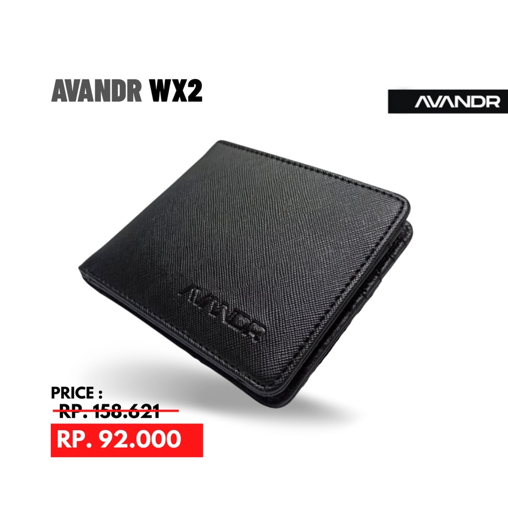 AVANDR WX2 Premium Wallet Dompet Lipat Pria