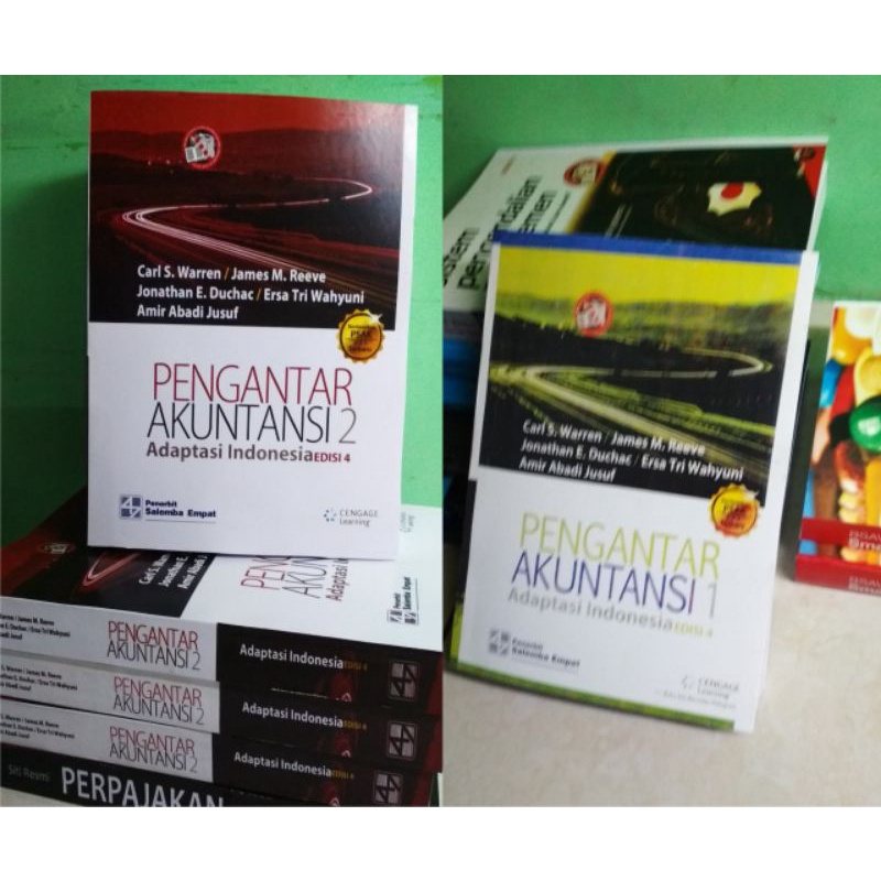 

BUKU PAKET PENGANTAR AKUNTANSI 1&2 EDISI 4 WARREN