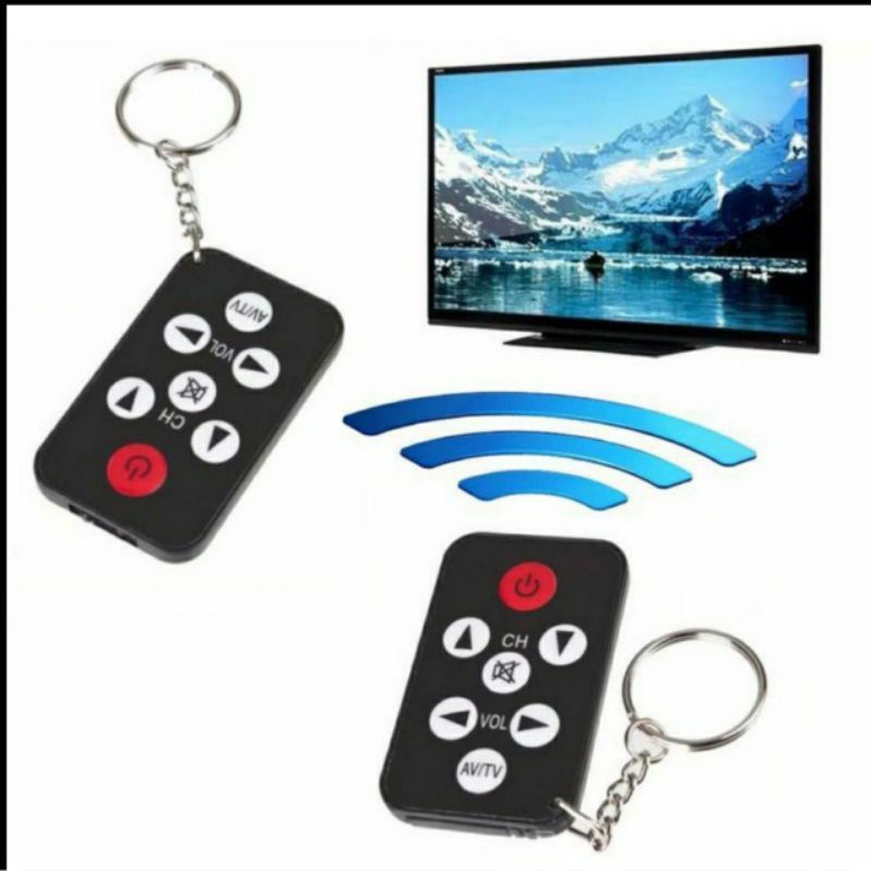 BEST QUALITY Remot TV Universal Control Mini With Keychain
