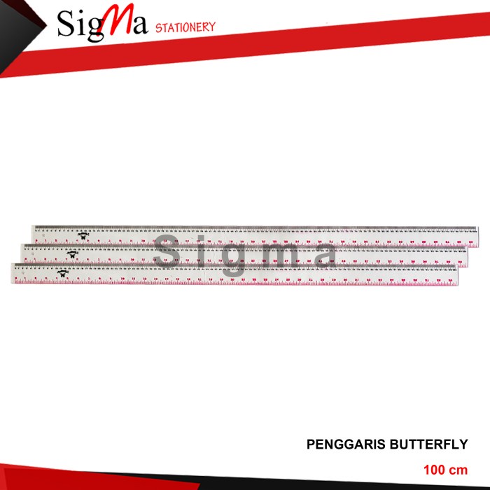 

Star Penggaris Butterfly 100Cm Butterfly Acrylic Glass Ruler 100 Cm Limited
