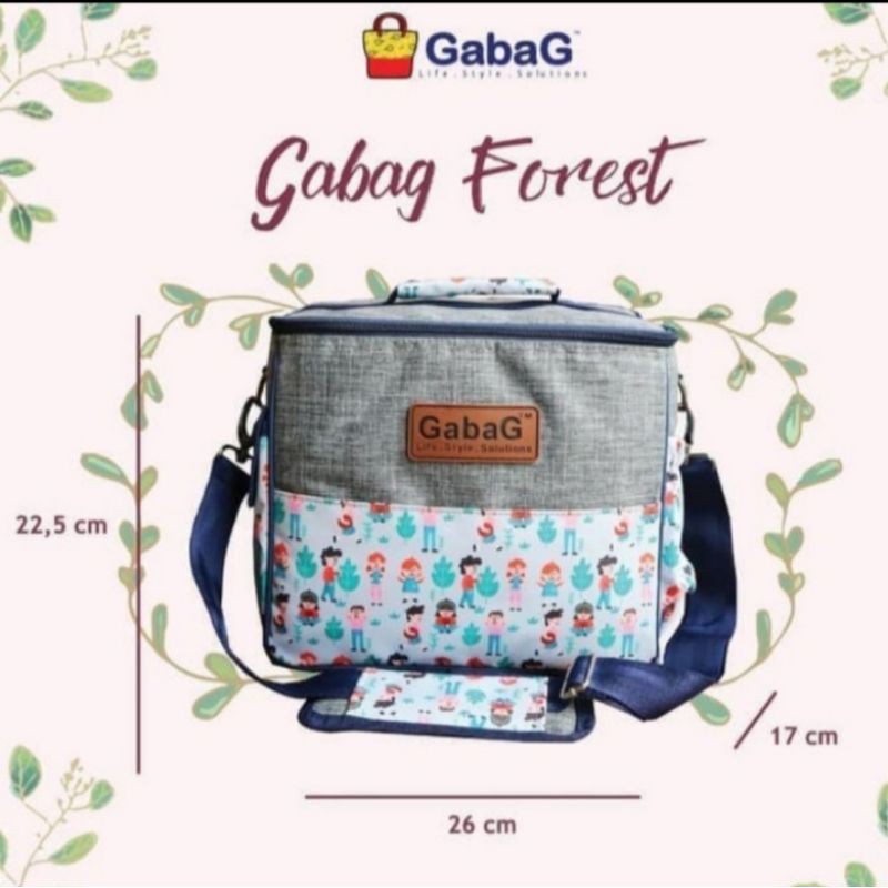 GABAG FOREST Cooler Bag Single Sling Thermal Bag Tas ASI Coolerbag