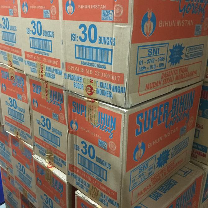 

Cuci Gudang Awal Tahun Super Bihun Goreng 1 dus 30 pcs Cuci Gudang Awal Tahun