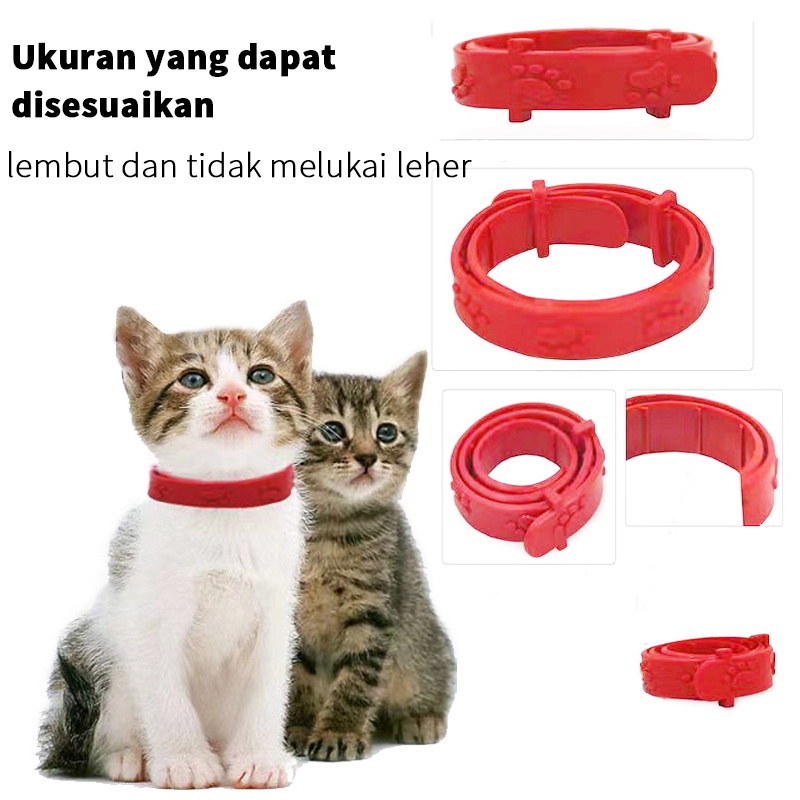 kalung kucing anti kutu pinjal, kalung anjing anti kutu anti ulat aksesoris kalung untuk hewan peliharaan