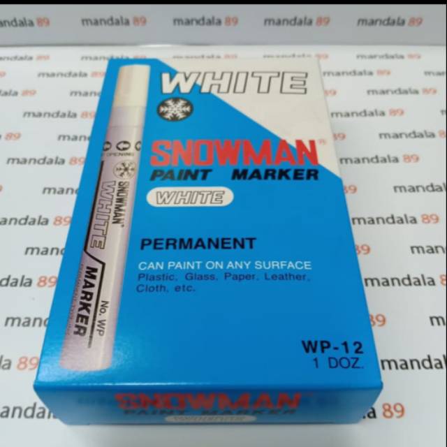 

SPIDOL.SNOWMAN PAINT MARKER