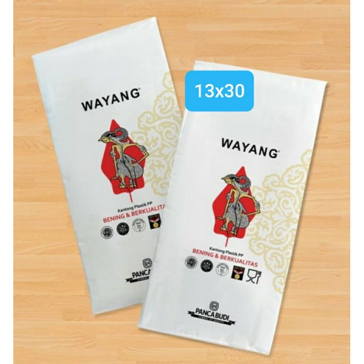 PLASTIK PP WAYANG 13X30