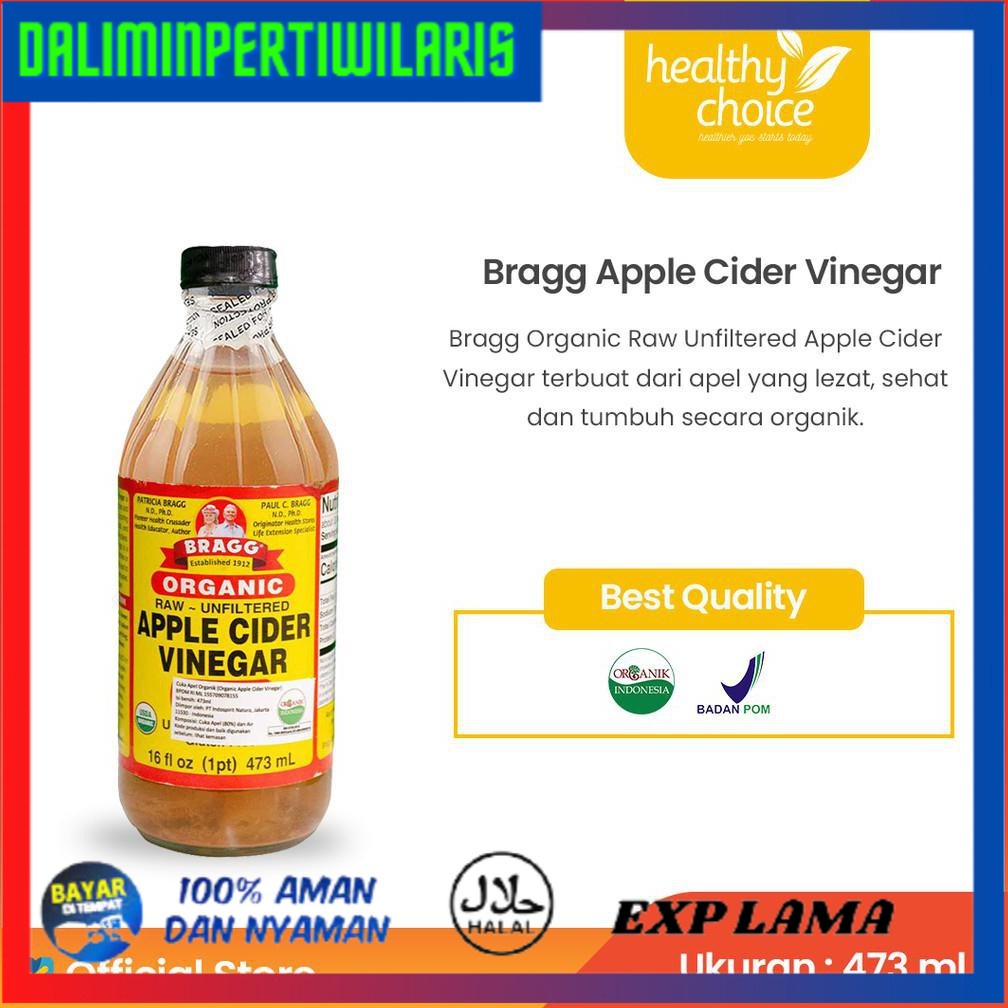 

BISA COD Bragg Organic Raw Unfiltered Apple Cider Vinegar 473 ml NEW [Kode 1|Kode 2|Kode 3|Kode