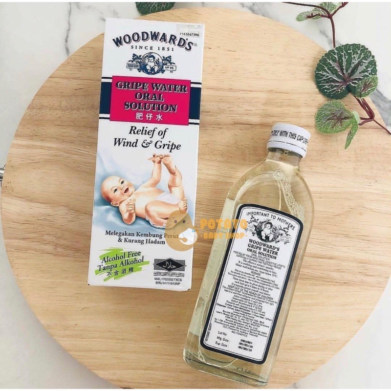 Woodwards Gripe Water / Cua Cui Sirup Anti Kolik Kembung - Pereda Nyeri Tumbuh Gigi