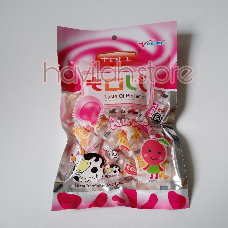 

TOLL Taste Of Perfections Milk Candy 1 pack isi 30pcs