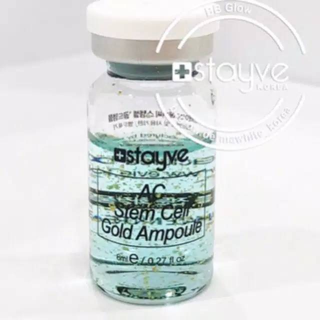 Serum stayve acne with gold/ SERUM UNTUK WAJAH JERAWAT/SERUM BB GLOW