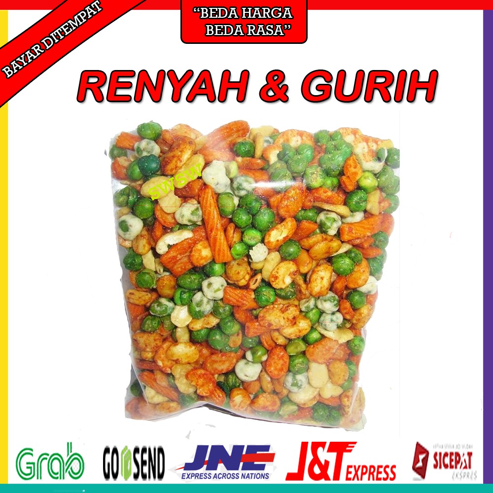 

KACANG CAMPUR SPESIAL OLEH OLEH MAKANAN RINGAN CEMILAN SANTAI SNACK MURAH JAJANAN RENYAH GURIH KRIUK