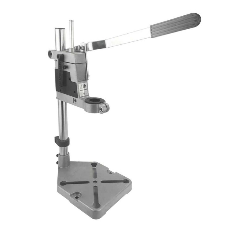 Dudukan Bor Electric Bracket Drill Grinder Rack Stand Clamp Aluminium