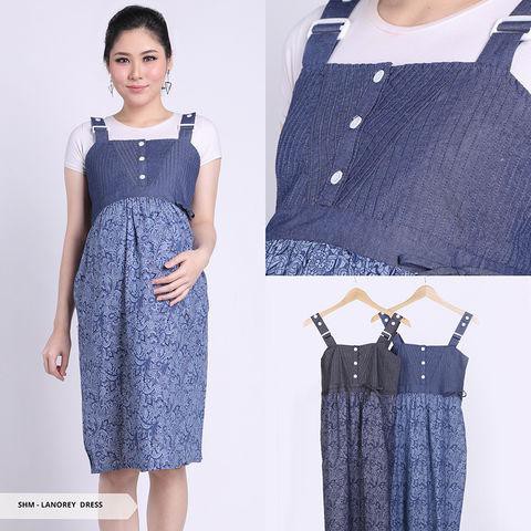 Baru Overall Baju Kodok Wanita Ukuran Besar Baju Kodok Big Size untuk Ibu Hamil dan Menyusui Biru