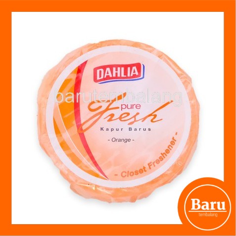 Kamper Dahlia Pengharum Toilet Kamar Mandi / Dahlia Kamper Freshener Refill Orange 48gr