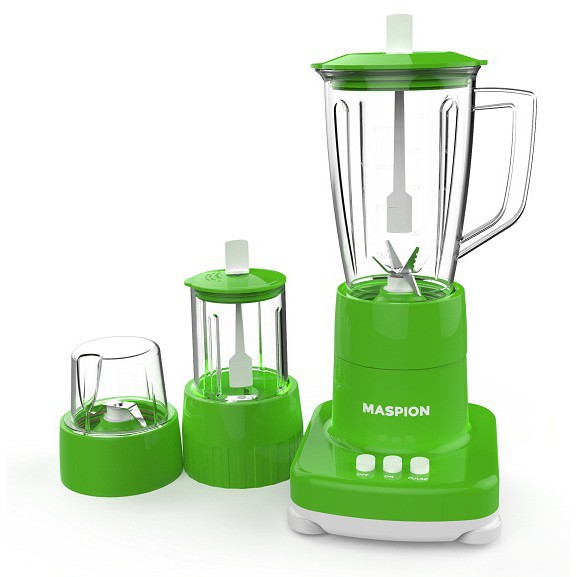 Blender Plastik Maspion MT 1273PL Kapasitas 1 Liter 3 Fungsi