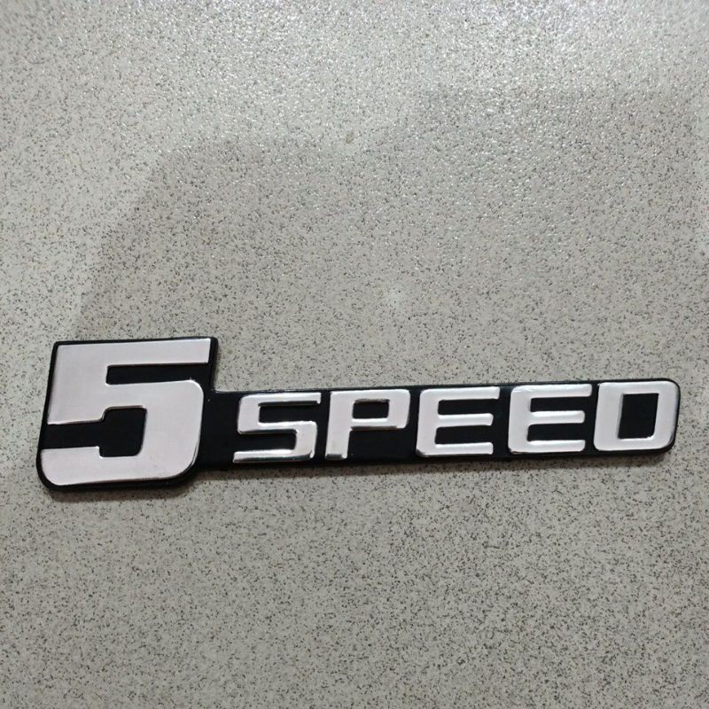 Emblem 5 speed
