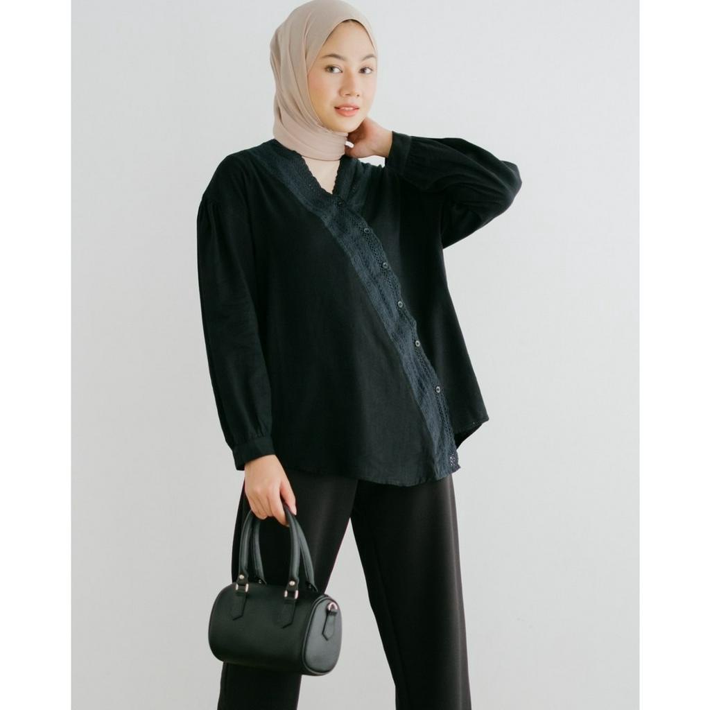 Myrubylicious PEDRA SHIRT KODE L055A | KEMEJA | KEMEJA WANITA | KEMEJA LENGAN PANJANG