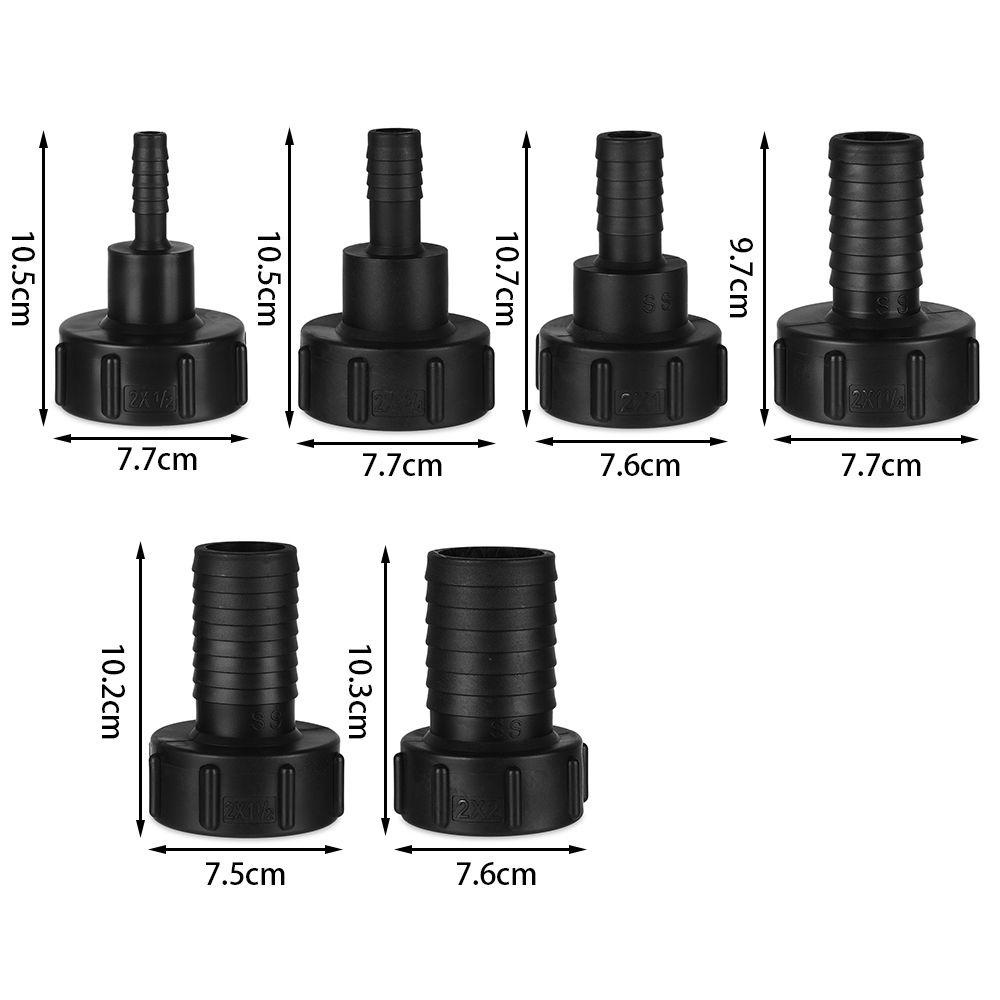 R-FLOWER Ibc Tank Adapter Compression Resistance Tap Connector Untuk Sambungan Outlet Alat Fitting Taman Rumah