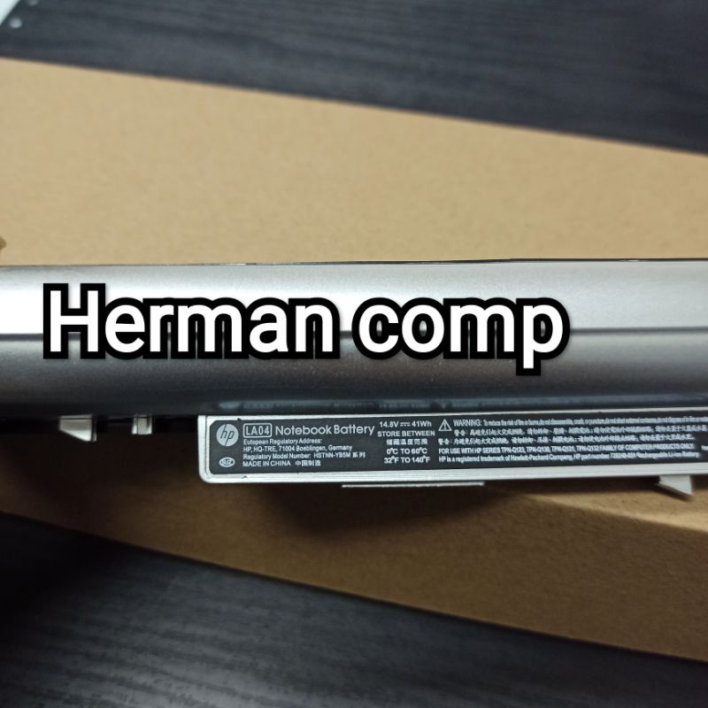 Original Baterai Laptop Hp ProBook 240 g2 248 g1 250 g2 255 340 g1 350 g1 355 g2 LA04