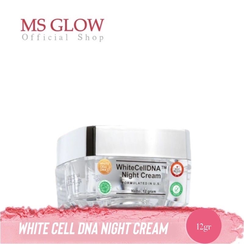 krim malam ms glow white Night cell dna ms glow