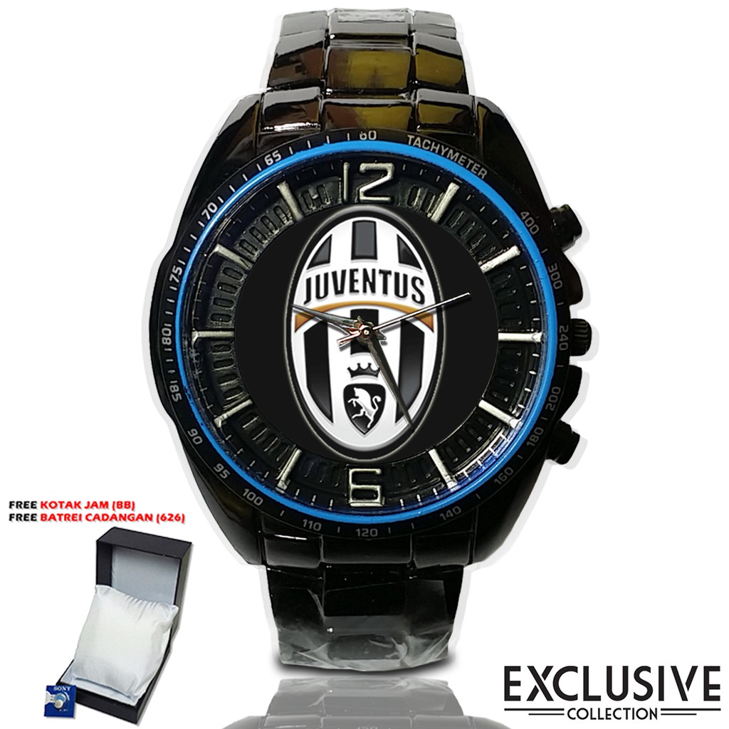 (Istimewa Bossque) Jam JUVENTUS CLASSIC Rantai Sport