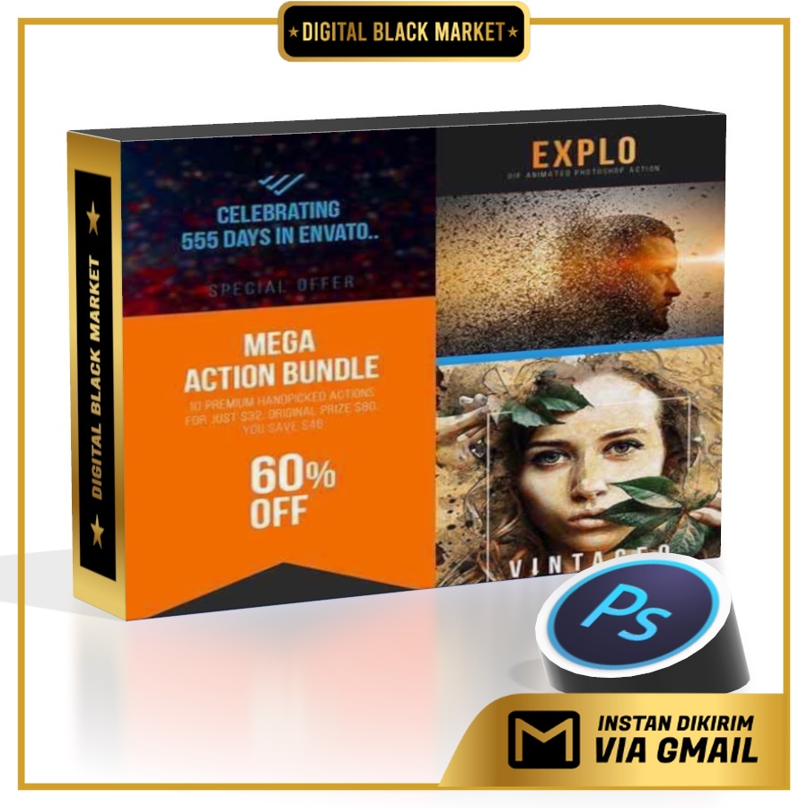 Mega Action Bundle - Photoshop Action