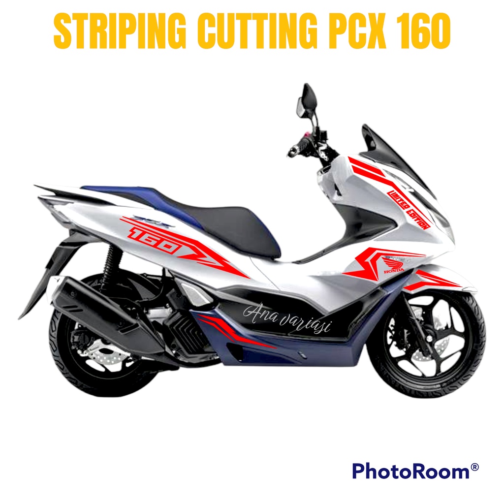 NEW striping motor PCX 160 striping cutting PCX 160 striping Honda PCX 160