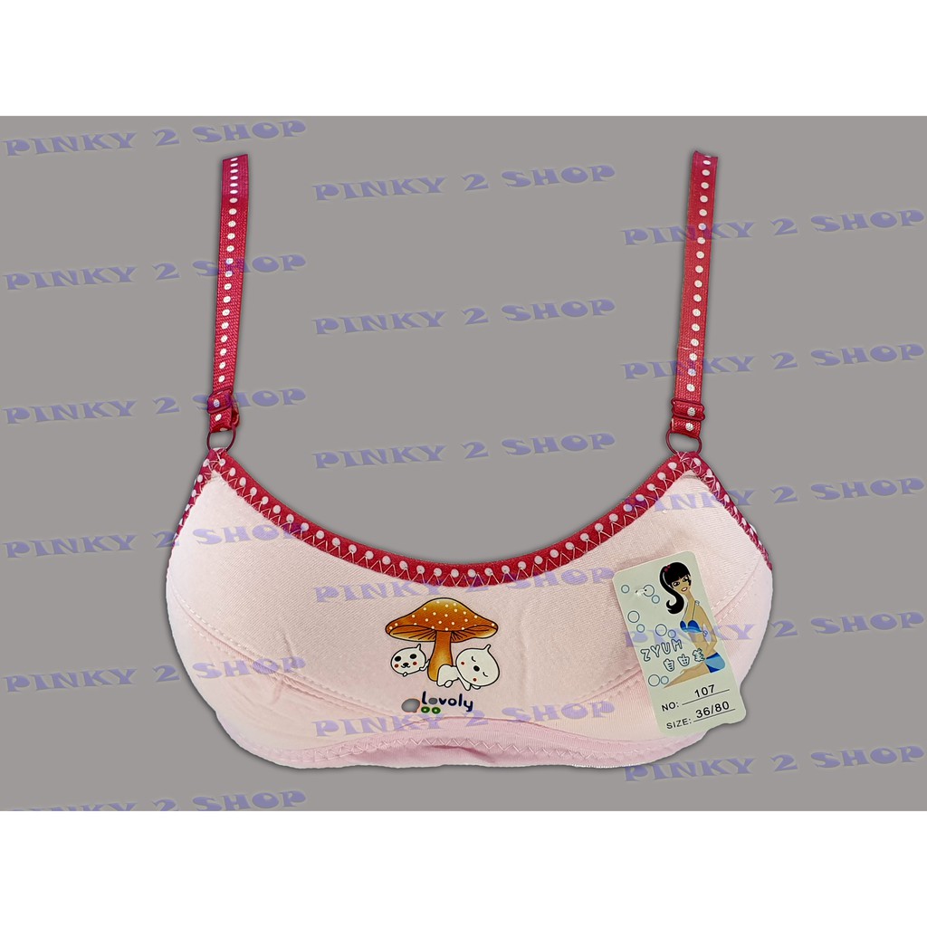 BRA ANAK/ MINISETBRA PELAJAR  /TRAINING BRA SIZE 32-36