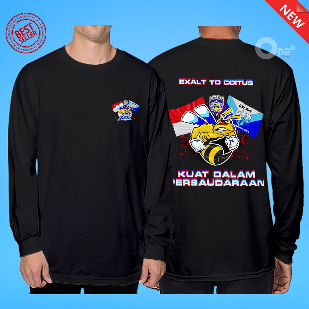 Kaos XTC Indonesia - kaos Ormas - Baju Dewasa Pria - Kaos Tangan Pendek - Kaos Tangan Panjang