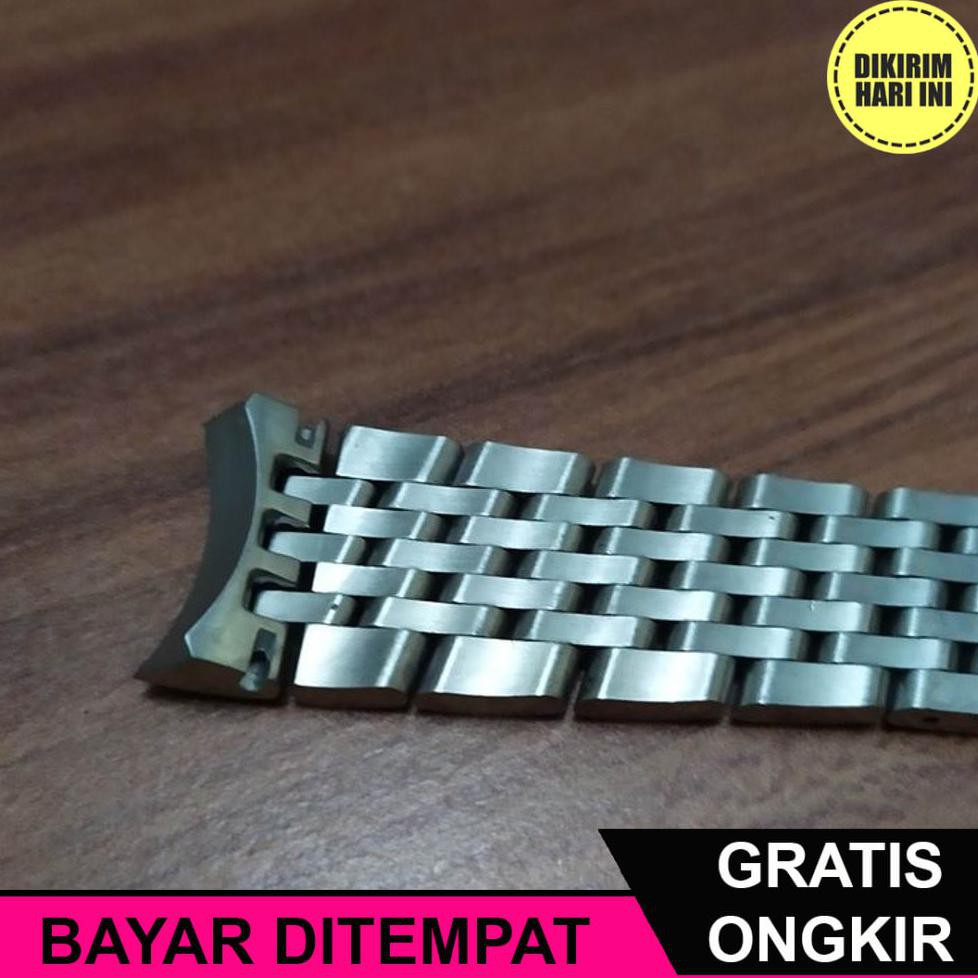 (BAYAR DITEMPAT) OE5486 STRAP RANTAI TALI JAM TANGAN BREITLING 1884 24MM CURVED STAINLESS STEEL -