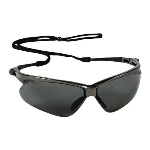 Kacamata Safety Hitam Sporty/Smoke Mirror/Anti UVA/Jackson V30 Nemesis