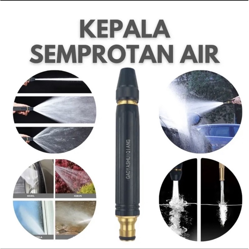 SEMPROTAN AIR KUNINGAN NEW UPGRADE HOSE NOZZLE SPRAY STEAM SEMPROTAN TAMAN MOTOR MOBIL WATER JET