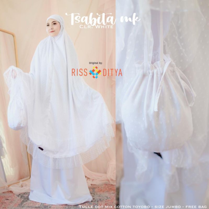 Tsabita Mukena "White"