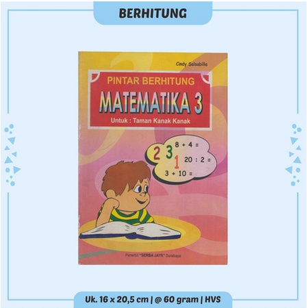 Buku Anak-Cerita Anak-Buku Anak TK/PAUD-Dongeng Binatang-Lengkap dan Murah Pintar Berhitung Srb.Jy