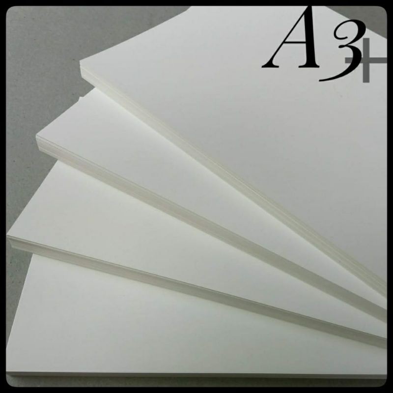 

KERTAS IVORY 230 GR UK A3+ / 32 CM X 48,3 CM ( ISI 50 LEMBAR )
