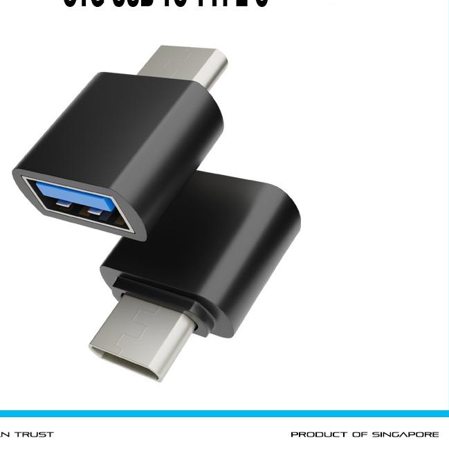 ➹ Alcatroz OTG Converter Type C to USB Female Port ➧