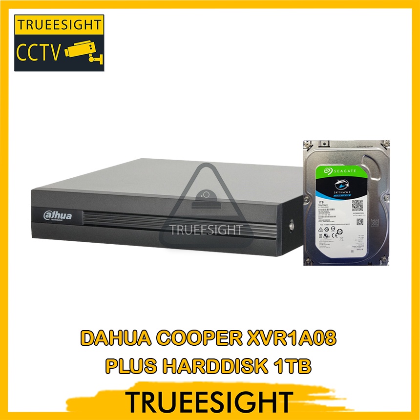 Paket DVR Dahua 2mp 8 Channel + Harddisk 1TB