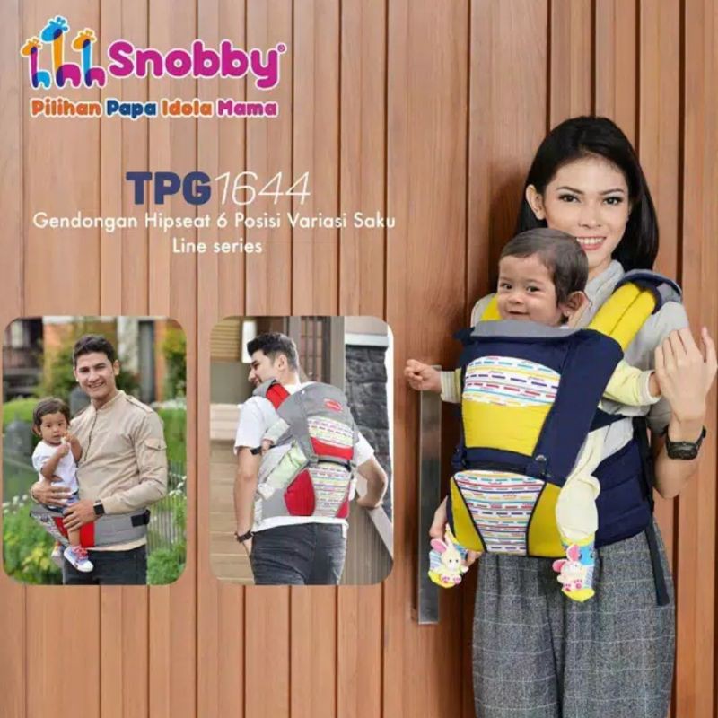 Gendongan Hipseat Gendongan Bayi TPG1644 Line Series