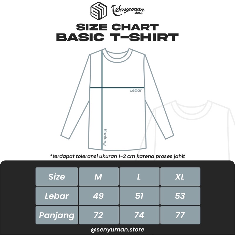 KAOS POLOS TANGAN PANJANG UNISEX TERMURAH | BAHAN COTTON COMBAD 30s 100% ASLI BERGARANSI!!!