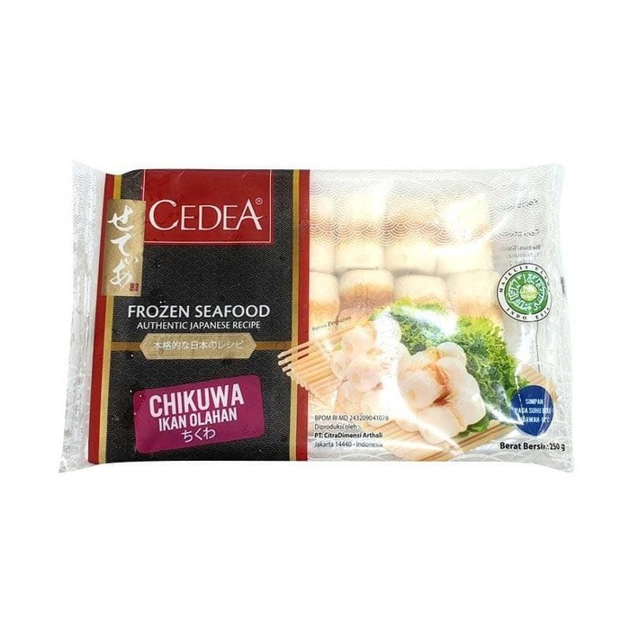 CEDEA CHIKUWA MINI 250GR FROZEN FOOD SEAFOOD KOTA TANGERANG CRAB STIK BAKSO IKAN RAWAKALONG BOGOR