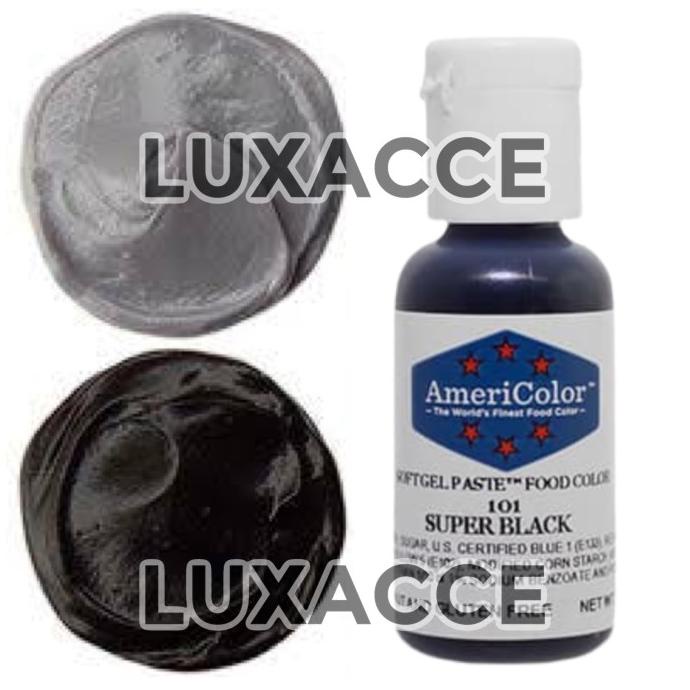 

AMERICOLOR SOFTGEL PASTE SUPER BLACK 0.75 OZ