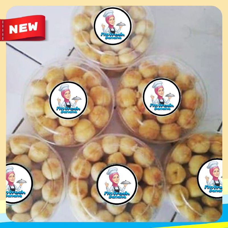 

FRESH BANANA/KUE NASTAR 500(GRAM)/KUE KERING/COOCKIES/CEMILAN/MAKANAN RINGAN/RASA DI JAMIN ENAK