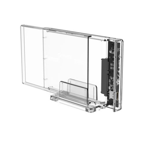 Hdd Ssd enclosure Orico 2.5 sata Type-c 10Gbps transparent 2159c3-g2 - Casing harddisk external transparan 2159-c3