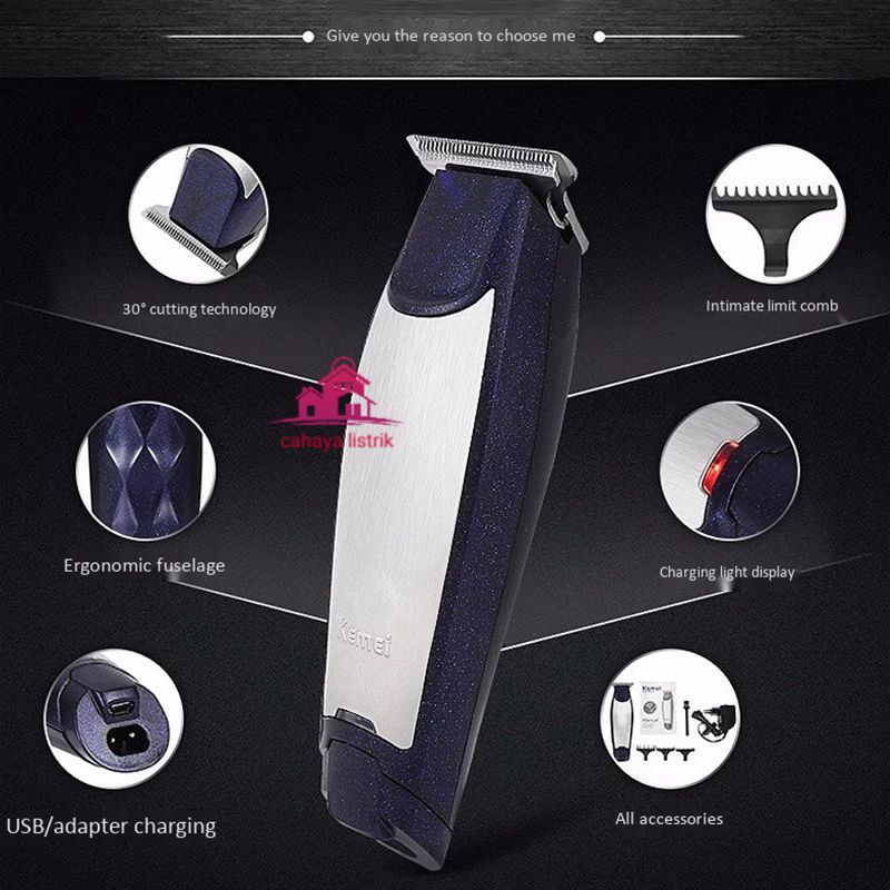 Alat Cukur Rambut  cash Hair Cipper Kemei KM-5021 Alat Mesin Cukur Rambut