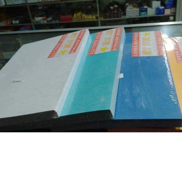 

KERTAS BUFFALO / KERTAS COVER ART STAR F4 WARNA MOTIF
