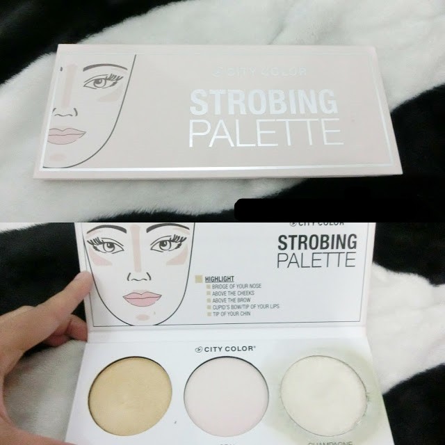 [Sale] City Color Strobing Palette - Highlighter Palette 100% Original by City Color USA