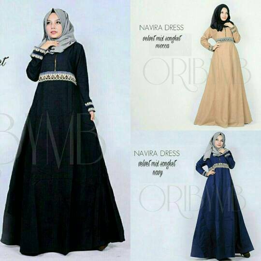 Dress Hijab Pesta : Navira Dress